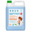 Кондиционер ополаскиватель гипоаллергенный 5 л, SEPTIVIT "Утренняя свежесть", биоразлагаемый - фото 11365165