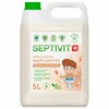 Мыло жидкое гипоаллергенное 5 л, SEPTIVIT "Миндальное молочко", биоразлагаемое - фото 11365170