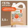 Гель для душа 3,5 л, SYNERGETIC "Карамельное яблоко и ваниль", натуральный, биоразлагаемый, 400351 - фото 11365835