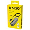 Хаб-разветвитель KG-119, USB-A 2.0, 4 в 1, 4 x USB-A 2.0, 80 cм, серый, KAIGO (КАЙГО), 355066 - фото 11395364