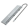 Док-станция хаб-разветвитель KG-051 Type-C 3.2, 12в1:USB2.0/3.2+PD100W+Type-C+2хHDMI+RJ45+VGA+AUX+SD/TF,KAIGO, 355071 - фото 11395373