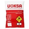 Реагент противогололёдный 20 кг UOKSA "Актив", до -30°C, хлорид кальция + минеральной соли, мешок - фото 11455239