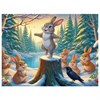 Пазл картонный "Оживи мультфильм-Новый год", 35 элементов, АССОРТИ, 300х215 мм, 6 видов, РК - фото 11778892