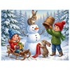 Пазл картонный "Оживи мультфильм-Новый год", 35 элементов, АССОРТИ, 300х215 мм, 6 видов, РК - фото 11778908