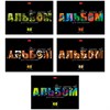 Альбом для рисования, А4, 40 л., скоба, выборочный лак, HATBER, 205х290 мм, "Живой принт" (ассорти 5 видов), 095590, 40А4вмВ - фото 12242337