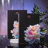 Тетрадь А4, 96 л., HATBER, гребень, клетка, soft-touch ламинация, 3D-лак, "Хрупкие лепестки" (микс), 096199, 96Т4лолВ1гр - фото 12242425