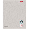 Тетрадь А5, 48 л., HATBER, скоба, клетка, soft-touch ламинация, 3D-лак, Матрешки (микс в спайке), 095881, 48Т5лолВ1 - фото 12242452