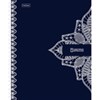 Тетрадь А5, 96 л., HATBER, гребень, клетка, Soft-touch ламинация, "Кружево" (микс в спайке), 096293, 96Т5лВ1гр - фото 12242460