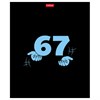 Тетрадь А5, 48 л., HATBER, скоба, клетка, обложка картон, "6-7 (Сикс-Севен)", выпуск №1 (микс в ПУ), 096800, 48Т5В1 - фото 12242475