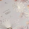 Тетрадь А5, 48 л., HATBER, скоба, клетка, soft-touch ламинация, 3D-фольга, "Золото цветов" (микс), 096223, 48Т5лофВ1 - фото 12242477