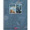 Тетрадь А5, 48 л., HATBER, гребень, клетка, soft-touch ламинация, "Ромашковый чай" (микс в спайке), 096230, 48Т5лВ1гр - фото 12242487
