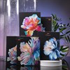 Тетрадь А5, 96 л., HATBER, скоба, клетка, soft-touch ламинация, 3D-лак, "Хрупкие лепестки" (микс), 096198, 96Т5лолВ1 - фото 12242528
