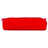 Пенал-тубус ПИФАГОР на молнии, текстиль, красный, 20х5 см, 104387 - фото 1296570
