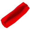 Пенал-тубус ПИФАГОР на молнии, текстиль, красный, 20х5 см, 104387 - фото 1296670