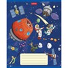 Тетрадь 18 л. HATBER клетка, обложка картон, "Космическое приключение" (5 видов в спайке),18Т5В1 - фото 1300064