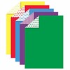 Картон цветной А4 2-сторонний МЕЛОВАННЫЙ EXTRA 5 цветов папка, оборот РИСУНОК, ЮНЛАНДИЯ, 200х290 мм, 111323 - фото 1303707