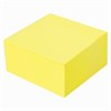 Блок самоклеящийся (стикеры) BRAUBERG НЕОНОВЫЙ 76х76 мм, 400 листов, желтый, 111352 - фото 1303834