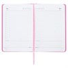 Ежедневник недатированный А5 (138x213 мм) BRAUBERG "Select", балакрон, 160 л., розовый, 111663 - фото 1305170
