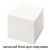 Блок для записей STAFF непроклеенный, куб 8х8х8 см, белый, белизна 70-80%, 111981 - фото 1305359