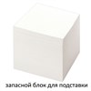 Блок для записей STAFF непроклеенный, куб 8х8х8 см, белый, белизна 90-92%, 111980 - фото 1305433