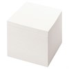 Блок для записей STAFF непроклеенный, куб 8х8х8 см, белый, белизна 70-80%, 111981 - фото 1305801