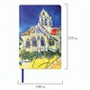 Ежедневник недатированный А5 (138х213 мм), BRAUBERG VISTA, под кожу, гибкий, 136 л., "Van Gogh", 111986 - фото 1305867