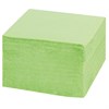 Салфетки бумажные, 250 шт., 24х24 см, LAIMA, зеленые (пастельный цвет), 100% целлюлоза, 111952 - фото 1306177