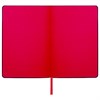 Ежедневник недатированный А5 (138х213 мм) BRAUBERG "Stylish", кожзам, гибкий, 160 л., красный, 111865 - фото 1306178