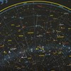 Карта "Звездное небо и планеты" 101х69 см, с ламинацией, интерактивная, европодвес, BRAUBERG, 112370 - фото 1306737