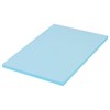 Бумага цветная BRAUBERG, А4, 80 г/м2, 100 л., пастель, голубая, для офисной техники, 112445 - фото 1307011