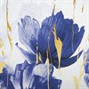 Ежедневник недатированный А5 (138х213 мм), BRAUBERG VISTA, под кожу, гибкий, 136 л., "Blue flowers", 112013 - фото 1307691