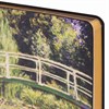 Ежедневник недатированный B6 (127х186 мм), BRAUBERG VISTA, под кожу, гибкий, срез фольга, 136 л., "Claude Monet", 112103 - фото 1307773
