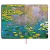 Блокнот А5 (143x210 мм), BRAUBERG VISTA "Claude Monet", под кожу, гибкий, срез фольга, 80 л., 112058 - фото 1307828