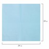 Салфетки бумажные 250 штук, 24х24 см, LAIMA, синие (пастельный цвет), 100% целлюлоза, 111951 - фото 1307963