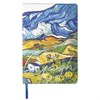 Блокнот А5 (143x210 мм), BRAUBERG VISTA "Van Gogh", под кожу, гибкий, срез фольга, 80 л., 112059 - фото 1308716
