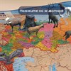 Карта России политико-административная 101х70 см, 1:8,5М, интерактивная, европодвес, BRAUBERG, 112395 - фото 1309277