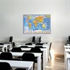 Карта мира политическая 117х80 см, 1:28М, с ламинацией, интерактивная, европодвес, BRAUBERG, 112384 - фото 1309644