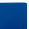 Блокнот БОЛЬШОЙ ФОРМАТ (180х250 мм) В5, BRAUBERG ULTRA, балакрон, 80 г/м2, 96 л., клетка, темно-синий, 113061 - фото 1311874