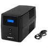 Источник бесперебойного питания IPPON Smart Power Pro II 2200, 2200 ВА (1200 Вт), LCD, 6 x IEC C13, 1005590 - фото 13547465