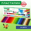 Пластилин классический BRAUBERG KIDS, 24 цвета, 500 г, ВЫСШЕЕ КАЧЕСТВО, 105874 - фото 1877737