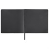 Скетчбук, черная бумага 140 г/м2, 200х200 мм, 80 л., КОЖЗАМ, резинка, карман, BRAUBERG ART CLASSIC, черный, 113204 - фото 2560960