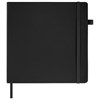 Скетчбук, черная бумага 140 г/м2, 200х200 мм, 80 л., КОЖЗАМ, резинка, карман, BRAUBERG ART CLASSIC, черный, 113204 - фото 2561256