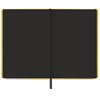 Блокнот-скетчбук А5 (148x218 мм), BRAUBERG "Metropolis Mix", под кожу, 80 л., без линовки, желтый, 113320 - фото 2561764