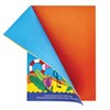 Цветная бумага А4 2-сторонняя офсетная, 32 листа 16 цветов, на скобе, BRAUBERG, 200х280 мм, "Фламинго", 113541 - фото 2563027
