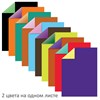 Картон цветной А4 2-цветный МЕЛОВАННЫЙ EXTRA, 10 листов, 20 цветов, в папке, BRAUBERG, 200х290 мм, 113553 - фото 2563247