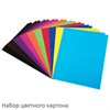 Набор картона и бумаги A4 мелованные (белый 10 л., цветной и бумага по 20 л.,10 цветов), BRAUBERG, 113567 - фото 2563473