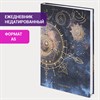 Ежедневник недатированный А5 (145х215 мм), ламинированная обложка с фольгой, 128 л., STAFF, "Astrology", 113519 - фото 2563540