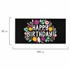 Конверт для денег "HAPPY BIRTHDAY!", Цветы, 166х82 мм, выборочный лак, ЗОЛОТАЯ СКАЗКА, 113748 - фото 2563854