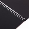 Скетчбук, черная бумага 120 г/м2, 195х300 мм, 30 л., гребень, SoftTouch, выборочный лак, "Авокадо", 97644 - фото 2564199