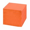 Салфетки бумажные 400 шт., 24х24 см, "Big Pack", оранжевые, 100% целлюлоза, LAIMA, 114729 - фото 2567576